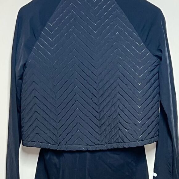 NEW Sweaty Betty Fast Track Layered Longline Black Jacket Sz S - Picture 8 of 13